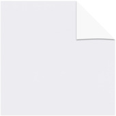 Kleurstaal KARWEI verduisterend rolgordijn wit (28141)