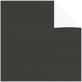 Kleurstaal KARWEI verduisterend rolgordijn zwart (28153)