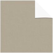 Kleurstaal KARWEI verduisterend rolgordijn vergrijsd beige (28157)