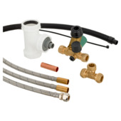 Sanivesk keukenboiler aansluitset 1/2"