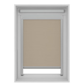 KARWEI rolgordijn dakraam 28130 champagne parelmoer lichtdoorlatend op maat