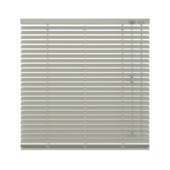 KARWEI aluminium jaloezie draaikiepraam 28417 zijdeglans taupe 25 mm op maat