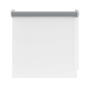 KARWEI rolgordijn draaikiepraam 28196 wit zilveren achterzijde verduisterend op maat