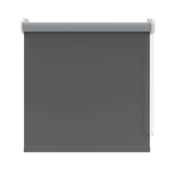 KARWEI rolgordijn draaikiepraam 28197 grijs zilveren achterzijde verduisterend op maat