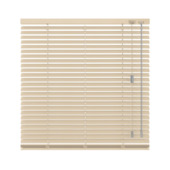 KARWEI aluminium jaloezie draaikiepraam 28404 mat beige 25 mmm op maat