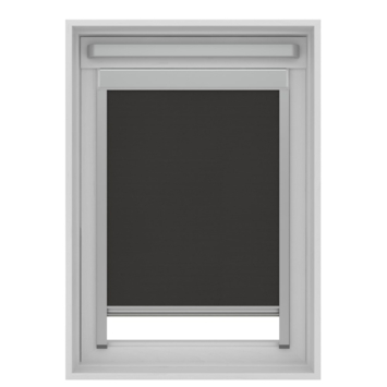 KARWEI rolgordijn dakraam 28160 zwart verduisterend op maat