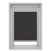 KARWEI rolgordijn dakraam 28160 zwart verduisterend op maat