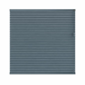 KARWEI dubbel plisségordijn draaikiepraam 28647 vergrijsd blauw verduisterend op maat