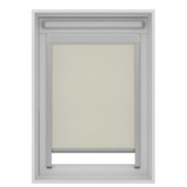 KARWEI rolgordijn dakraam 28155 off-white verduisterend op maat