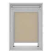 KARWEI rolgordijn dakraam 28171 champagne parelmoer verduisterend op maat