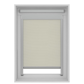 KARWEI rolgordijn dakraam 28148 off-white verduisterend op maat