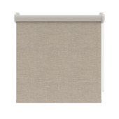 KARWEI rolgordijn draaikiepraam 28206 beige grijs structuur verduisterend op maat