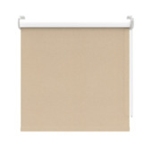 KARWEI rolgordijn draaikiepraam 28194 zand wit structuur verduisterend op maat