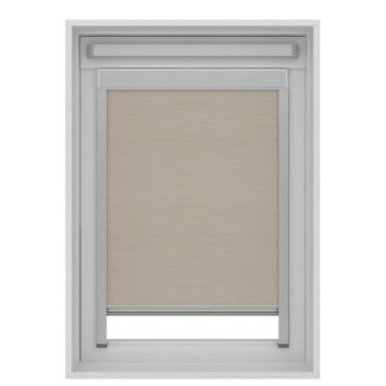 KARWEI rolgordijn dakraam 28200 zand structuur verduisterend op maat