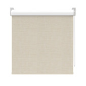 KARWEI rolgordijn gewoon raam 28187 taupe beige structuur verduisterend op maat
