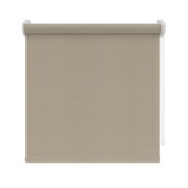KARWEI rolgordijn draaikiepraam 28205 taupe grijs structuur verduisterend op maat