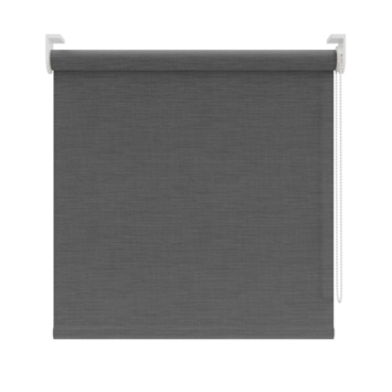 KARWEI rolgordijn gewoon raam 28209 anthracite zwart structuur verduisterend op maat