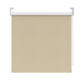 KARWEI rolgordijn gewoon raam 28171 champagne parelmoer verduisterend op maat