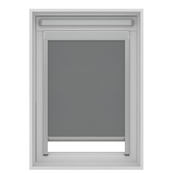 KARWEI rolgordijn dakraam 28159 koel grijs verduisterend op maat