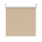 KARWEI rolgordijn gewoon raam 28194 zand wit structuur verduisterend op maat