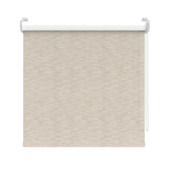 KARWEI rolgordijn draaikiepraam 28190 wit beige structuur verduisterend op maat