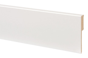 CANDO hoge plint renovatie wit 2 cm x 10,2 cm