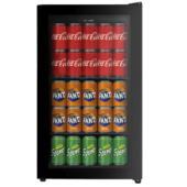 Salora drankkoelkast BCT935B 47, 4 x 44, 7 x 83,1 cm zwart