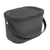 Rotho bio afvalbakje aanrecht Albula antraciet 3,2 L