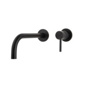 Marho Valdra Slim inbouw wastafelkraan mat zwart eengreeps