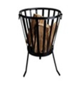 Esschert Design vuurkorf zwart metaal Ø 39 cm