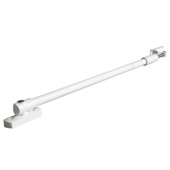 AXA telescopische uitzetter naar buitendraaiend staal wit 50 cm