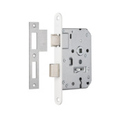 AXA dag- en nachtslot klavierslot sl56 met witte voorplaat