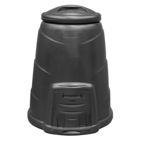Compostbak zwart kunststof 330 Liter