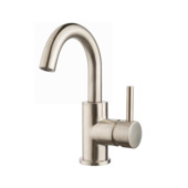 Marho Valdra wastafelkraan met draaibare uitloop geborsteld staal