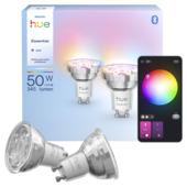 Philips Hue essential GU10 2 stuks 5W
