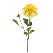 Dahlia spray geel 70cm