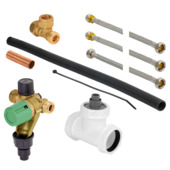 Sanivesk keukenboiler aansluitset 1/2"