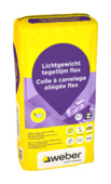 Weber Beamix lichtgewicht tegellijm flex 15 kg