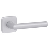 Karwei deurkruk set Greece vierkant rozet ANOX aluminium mat