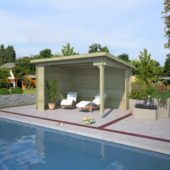 Overkapping Lara geïmpregneerd 380x275cm