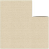 Kleurstaal KARWEI verduisterend dubbel plisségordijn zand (28165)