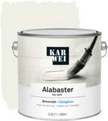 KARWEI binnenlak zijdeglans RAL 9003 alabaster 2,5 liter