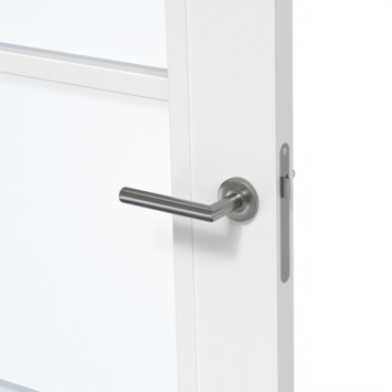 Arne & Bodil binnendeur ABB103 blank glas - wit afgelakt - glaslat wit