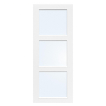 Arne & Bodil binnendeur ABD26 blank glas - wit afgelakt