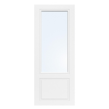 Arne & Bodil binnendeur ABT304 blank glas - wit afgelakt