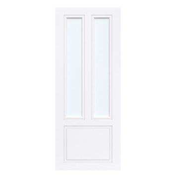 Arne & Bodil binnendeur ABT321 satijnglas - extra wit afgelakt