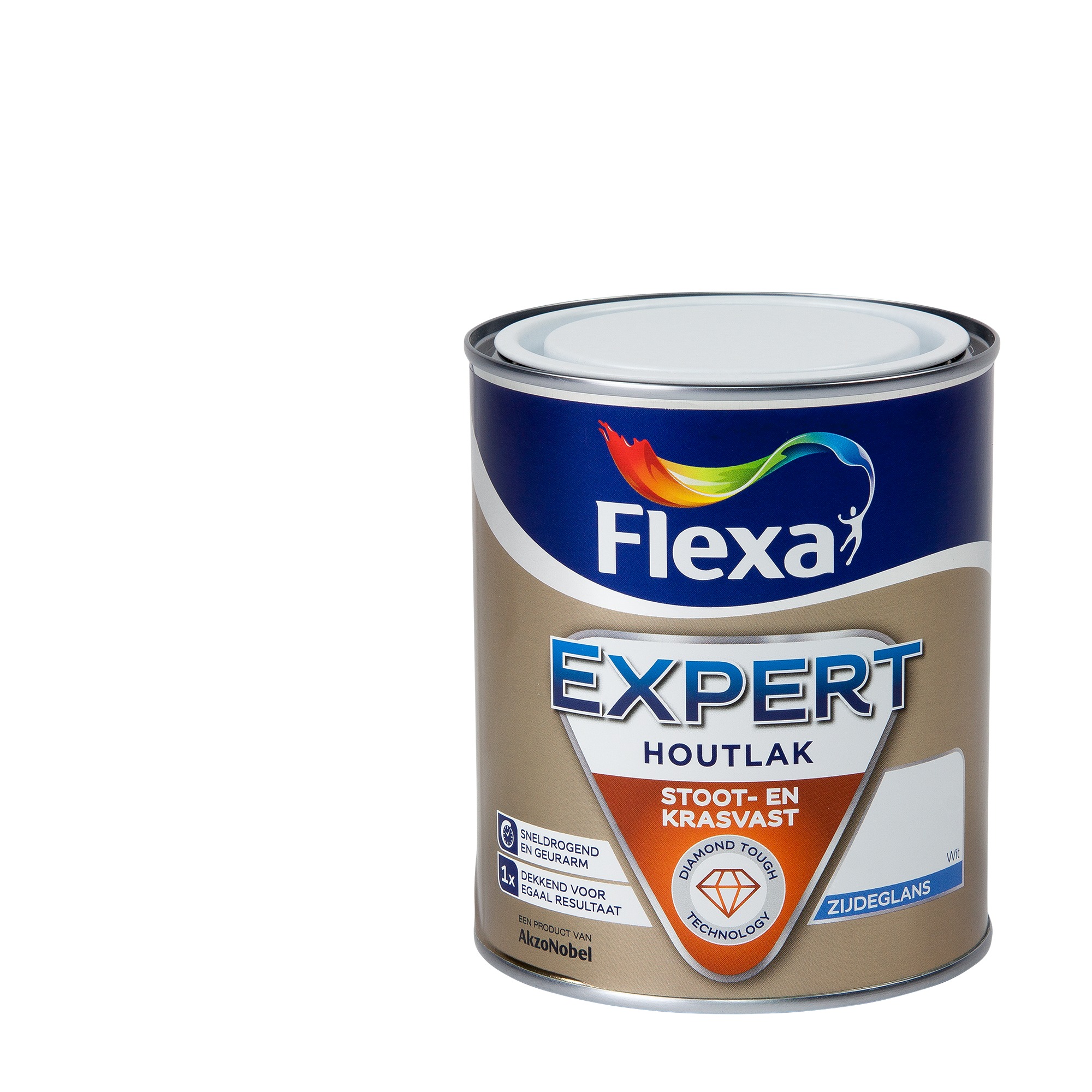 Flexa Expert Houtlak Zijdeglans Wit 750 Ml flexa kopen in de aanbieding