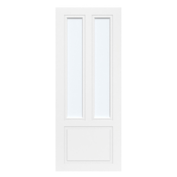 Arne & Bodil binnendeur ABT321 satijnglas - wit afgelakt