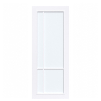 Arne & Bodil binnendeur ABD522 satijnglas - extra wit afgelakt - glaslat extra wit