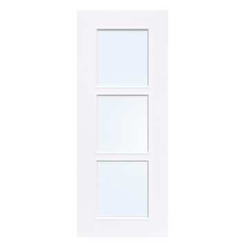 Arne & Bodil binnendeur ABD21 blank glas - extra wit afgelakt